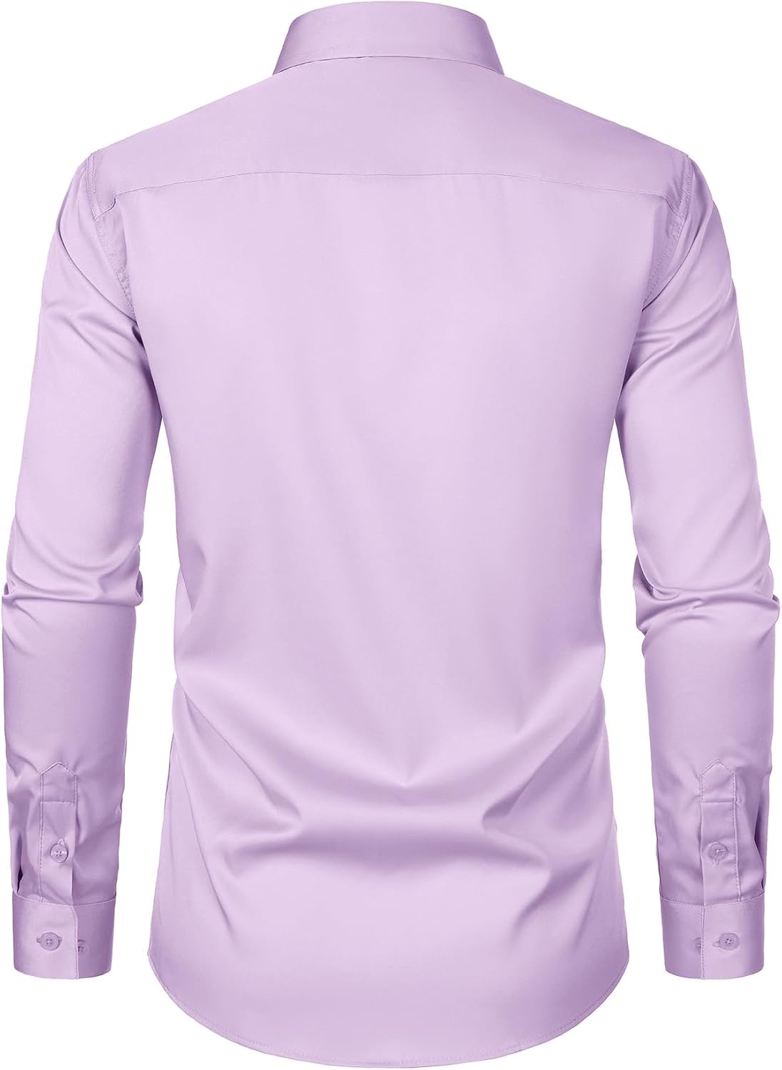 image:imageJEMITOP Mens Stretch Slim Fit Dress ShirtsLavender Purple