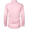 JEMITOP Men’s Stretch Slim Fit Dress Shirts(Pink)