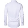 JEMITOP Men’s Stretch Slim Fit Dress Shirts(White)