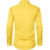 JEMITOP Men’s Stretch Slim Fit Dress Shirts(Yellow)