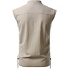 JEMITOP Men’s Retro Pirate Renaissance Costume Shirts(Khaki)