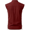 JEMITOP Men’s Retro Pirate Renaissance Costume Shirts(Rust Red)