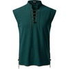 JEMITOP Men’s Retro Pirate Renaissance Costume Shirts(Dark Green)