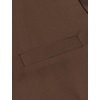 Men’s Deep-V 3-Button Formal Wedding Dress Vest(Brown)