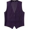 Men’s Deep-V 3-Button Formal Wedding Dress Vest(Purple)