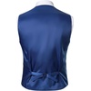 Men’s Deep-V 3-Button Formal Wedding Dress Vest(Royal Blue)