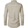 JEMITOP Men’s Transitional Weather Plaid Shirt(Beige Yellow Gingham)