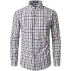 JEMITOP Men’s Transitional Weather Plaid Shirt(Khaki Gingham)