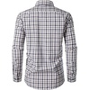 JEMITOP Men’s Transitional Weather Plaid Shirt(Khaki Gingham)
