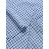 JEMITOP Men’s Transitional Weather Plaid Shirt(Sky Blue Gingham)