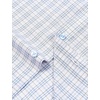 JEMITOP Men’s Transitional Weather Plaid Shirt(Vintage White Gingham)