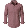 Burgundy Gingham